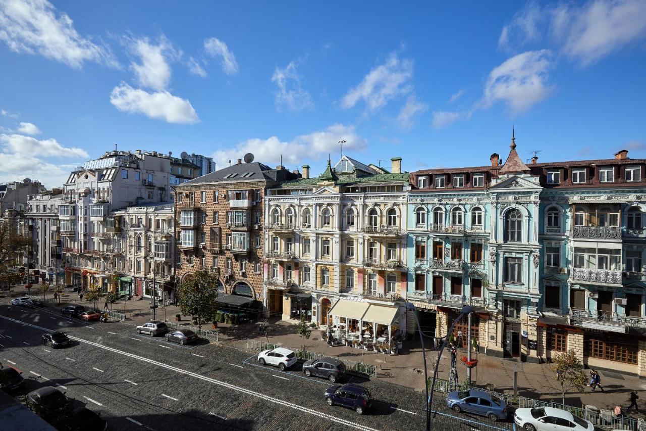 Apartment Near Lva Tolstoho Square キエフ エクステリア 写真